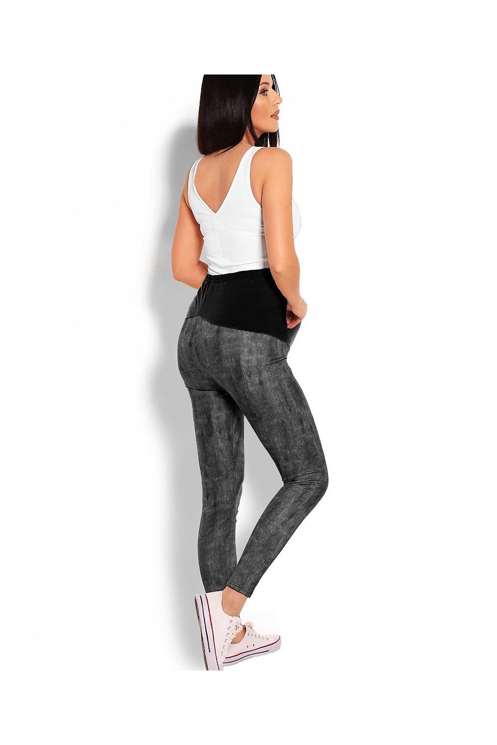 Jambiere de maternitate model 125823 PeeKaBoo Jambiere de maternitate model 125823 PeeKaBoo