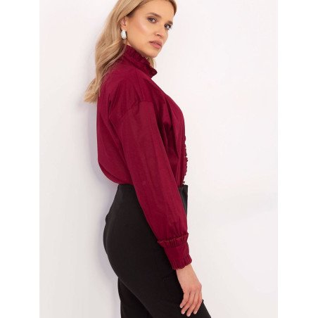 Cămaşă cu mânecă lungă model 204968 Italy Moda