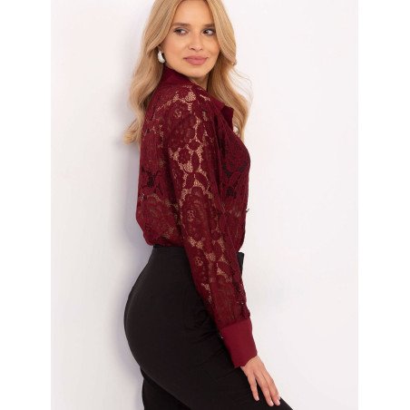 Cămaşă cu mânecă lungă model 204971 Italy Moda