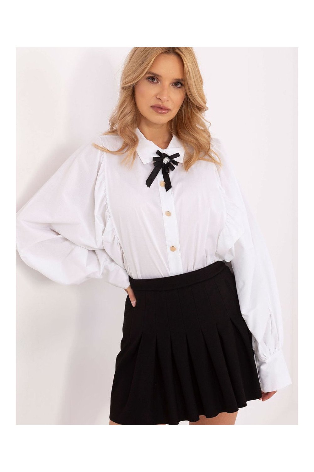 Cămaşă cu mânecă lungă model 204974 Italy Moda
