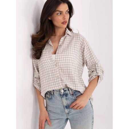 Cămaşă cu mânecă lungă model 210003 Italy Moda