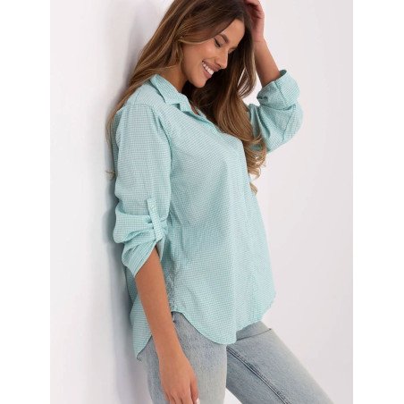 Cămaşă cu mânecă lungă model 210006 Italy Moda