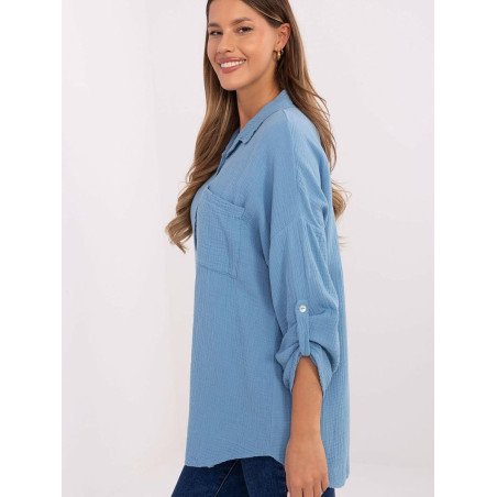 Cămaşă cu mânecă lungă model 210008 Italy Moda