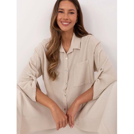 Cămaşă cu mânecă lungă model 210011 Italy Moda