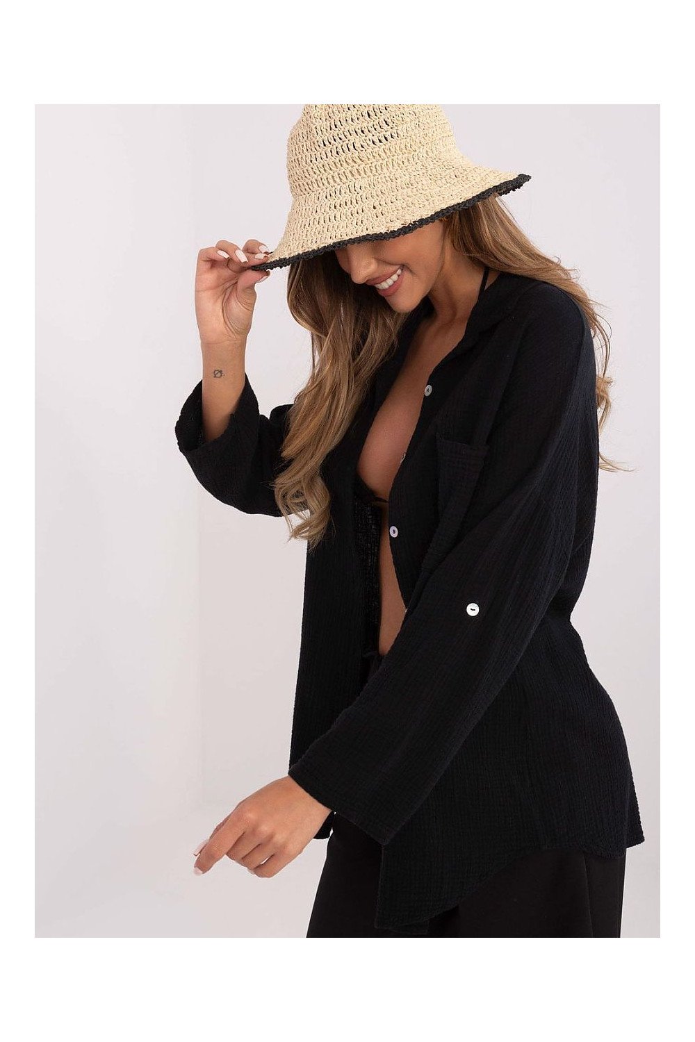 Cămaşă cu mânecă lungă model 210012 Italy Moda