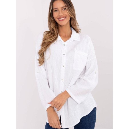 Cămaşă cu mânecă lungă model 210013 Italy Moda