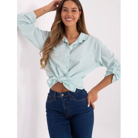 Cămaşă cu mânecă lungă model 210014 Italy Moda