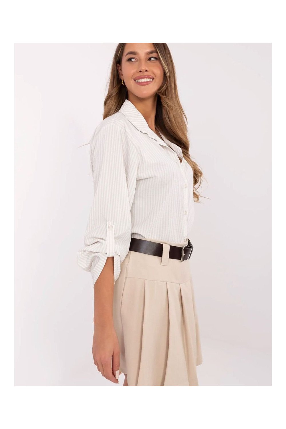 Cămaşă cu mânecă lungă model 210016 Italy Moda
