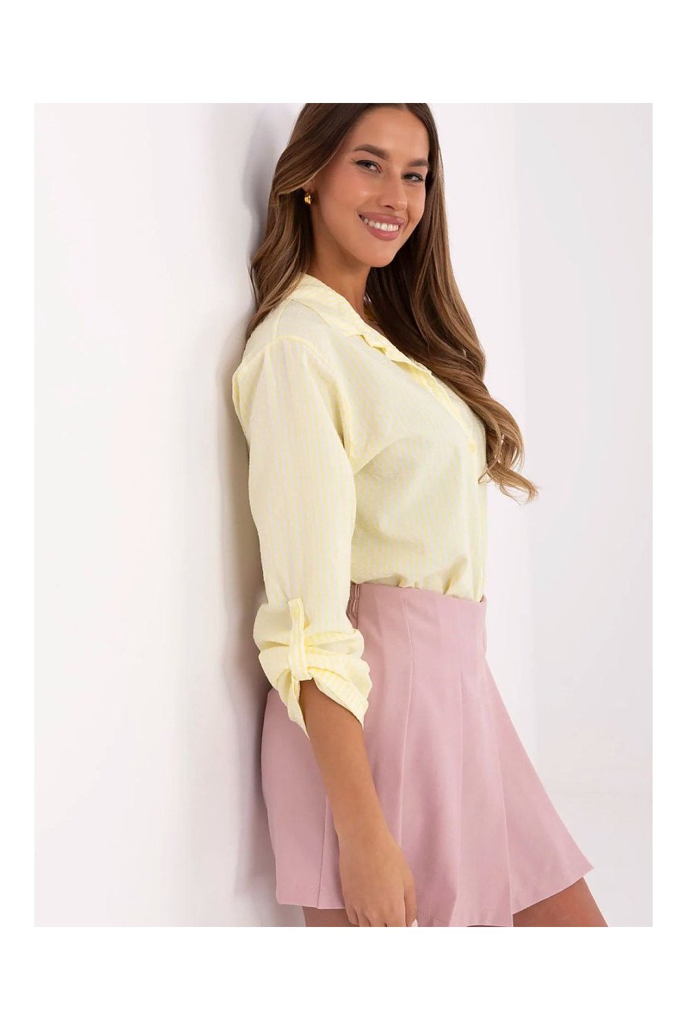 Cămaşă cu mânecă lungă model 210018 Italy Moda