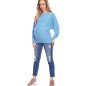 Maternitate pulover model 94497 PeeKaBoo