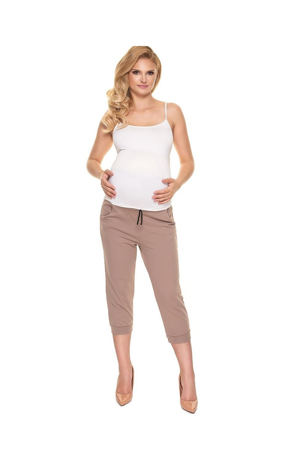 Pantaloni sub genunchi model 157819 PeeKaBoo Pantaloni sub genunchi model 157819 PeeKaBoo