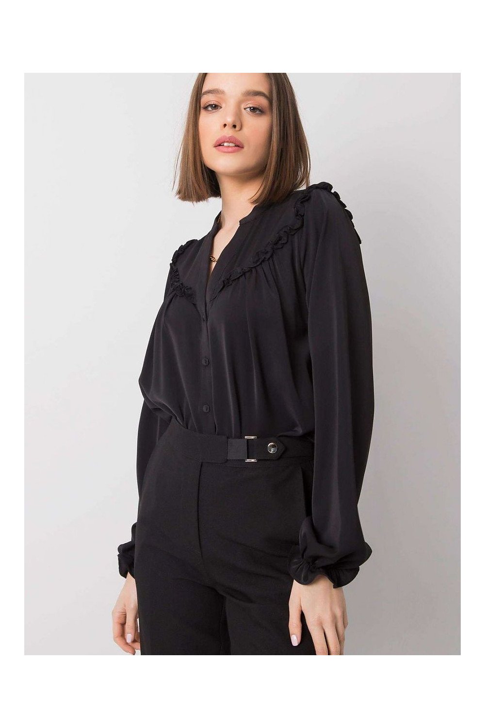 Cămaşă cu mânecă lungă model 159782 Och Bella Cămaşă cu mânecă lungă model 159782 Och Bella
