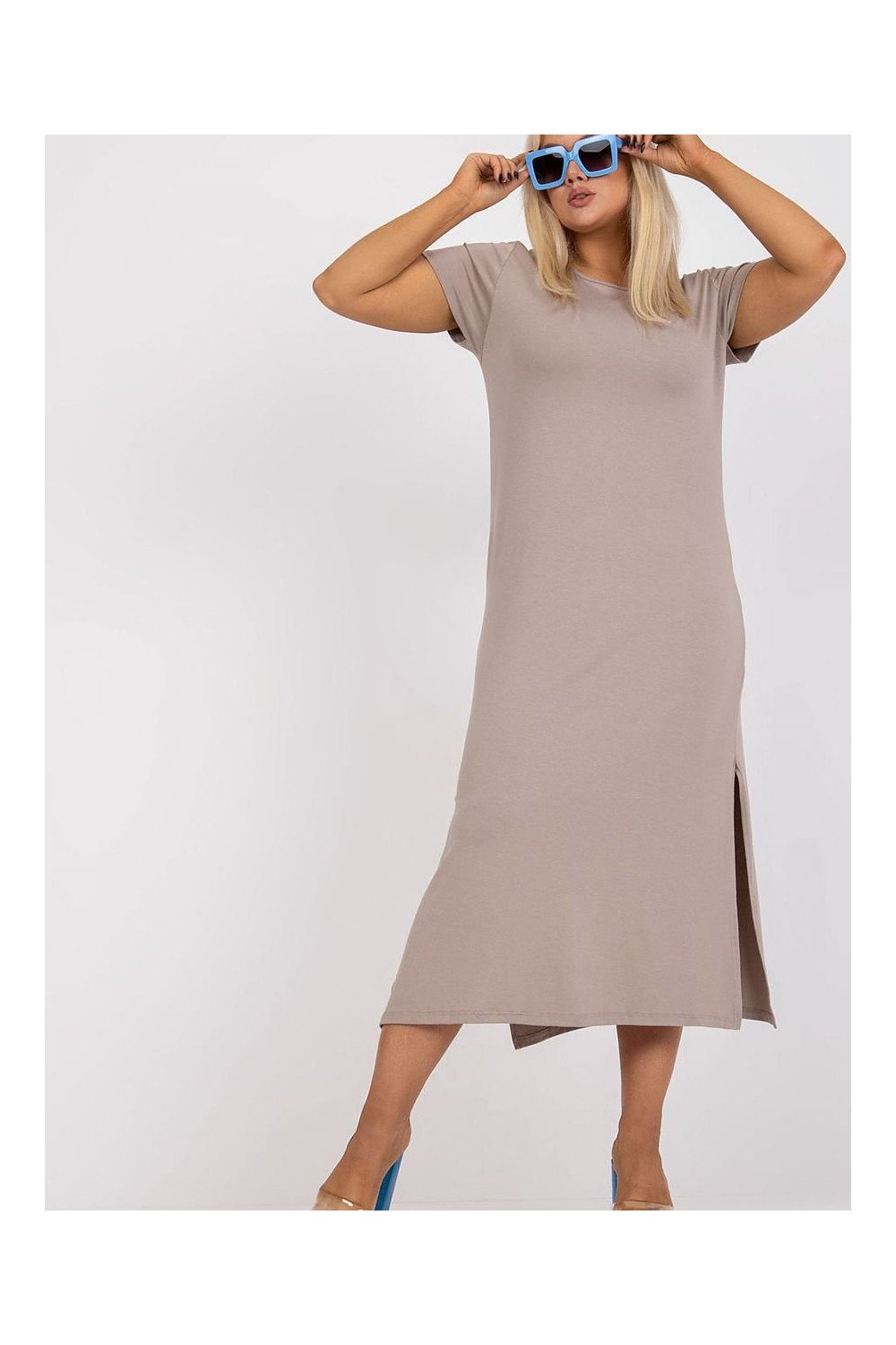 Rochie marime plus model 166009 BFG Rochie marime plus model 166009 BFG