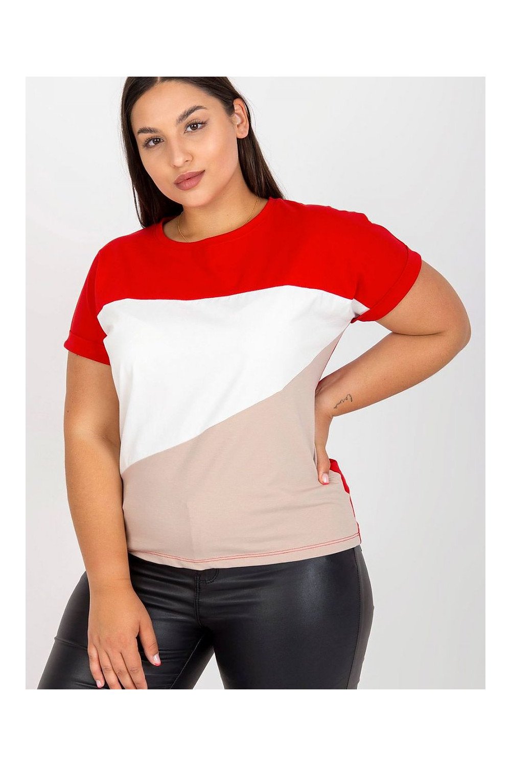 T-shirt marime plus model 166733 Relevance